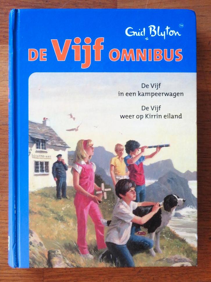 Enid Blyton: Omnibus van De Vijf (hardcover), Boeken, Kinderboeken | Jeugd | 10 tot 12 jaar, Gelezen, Ophalen of Verzenden
