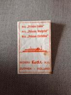 Rederij Ketel n.v. suikerzakje, Ophalen of Verzenden, Nederland