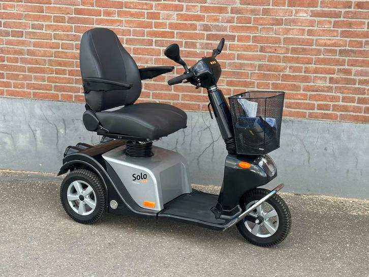 Scootmoniel Solo 3 (18 km/h), Diversen, Brommobielen en Scootmobielen, Zo goed als nieuw, Life and Mobility, 36 t/m 45 km, 16 km/u of meer