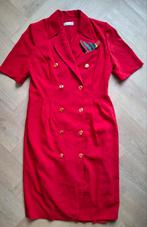 Vintage Rode Blazer Jurk, Maat 42/44 (L), Ophalen of Verzenden, Zo goed als nieuw, Vintage