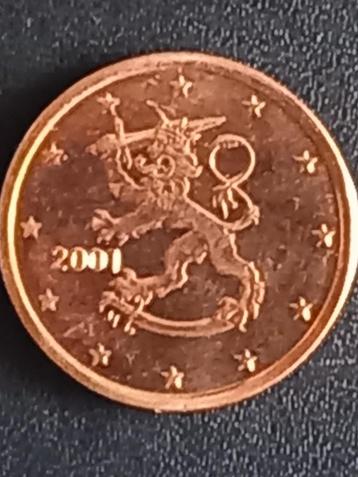 38: 5 Eurocent in nieuwstaat FINLAND 2001   beschikbaar voor biedingen