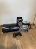 SONY PLAYSTATION 3 - INCLUSIVE 6 SPELLEN, Ophalen, Gebruikt, Phat, Met 2 controllers