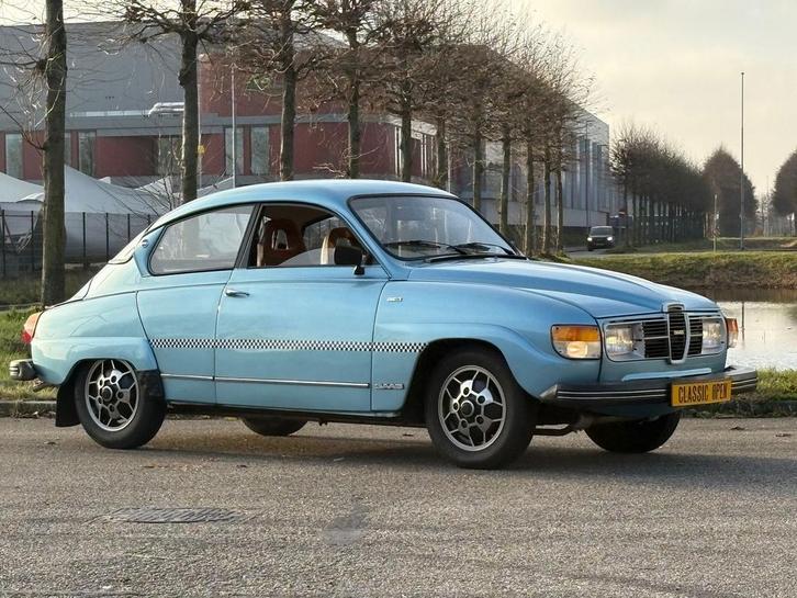 Saab 96 Limited Edition  1.7, Auto's, Saab, Bedrijf, Saab 96, Metallic lak, Benzine, Sedan, Handgeschakeld, Blauw, Bruin
