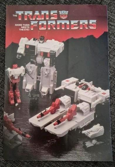 Vintage Hasbro Transformers G1 speelgoed folder.
1986, Verzamelen, Transformers, Gebruikt, G1, Ophalen of Verzenden