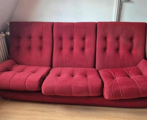 vintage 70s couch, Huis en Inrichting, Banken | Bankstellen, Gebruikt, Ophalen