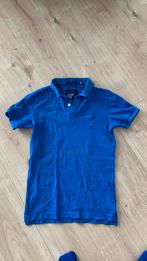 Superdry maat S, Kleding | Heren, Polo's, Maat 46 (S) of kleiner, Gedragen, Blauw, Ophalen of Verzenden