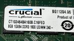 Ddr3 desktop geheugen Crucial 2x8 GB totaal 16GB, Computers en Software, RAM geheugen, Gebruikt, DDR3, Ophalen of Verzenden, Desktop