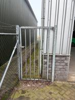 Poort deur hek hekwerk spijlenhek loopdeur heras, Tuin en Terras, Ophalen, Gebruikt, 150 tot 200 cm, 200 cm of meer