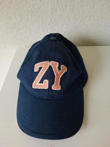 ZY Donkerblauwe Stoere Cap Pet Maat 50 cm. beschikbaar voor biedingen