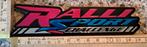 Autosticker Ralli sport Challenge rose blauw metallook, Ophalen of Verzenden, Zo goed als nieuw