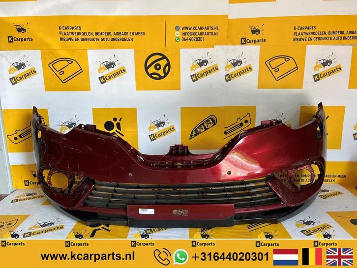 Voorbumper Renault Grand Scenic 4 KLS PDC 620224328R bumper, Auto-onderdelen, Carrosserie en Plaatwerk, Bumper, Voor, Gebruikt