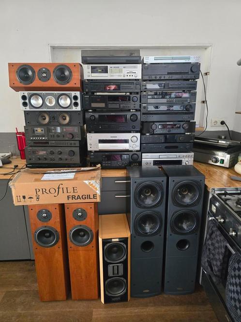 Heel veel audio, Audio, Tv en Foto, Versterkers en Receivers, Gebruikt, Ophalen