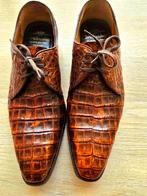 Cordwainer croco herenschoenen maat 8 (41 / 41,5), Kleding | Heren, Schoenen, Ophalen of Verzenden, Zo goed als nieuw, Bruin