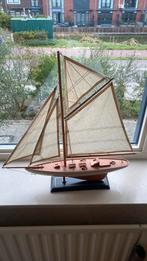 Te koop houten zeilbootje, Ophalen of Verzenden, Zo goed als nieuw