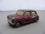 Morris mini minor Corgi toys 226 maroon schade, Ophalen of Verzenden, Gebruikt, Auto, Corgi