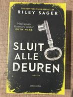 Riley Sager - Sluit alle deuren, Riley Sager, Ophalen of Verzenden, Zo goed als nieuw, Nederland