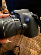 Canon EOS 2000D, Spiegelreflex, Canon, Ophalen of Verzenden, Zo goed als nieuw