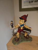 Vintage Pinokkio Beeld met Geppetto, Ophalen of Verzenden