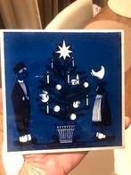 Delfts blauwe tegel - Kerstmis, Verzamelen, KLM Huisjes, Ophalen of Verzenden, Gebruikt, 1 t/m 20