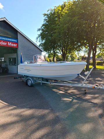 Clever Warrior 470 Mariner 75 pk met Marlin boottrailer  beschikbaar voor biedingen