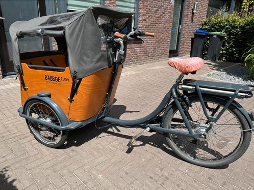 Babboe bakfiets Curve E, Fietsen en Brommers, Fietsen | Bakfietsen, Gebruikt, 4 kinderen of meer, Ophalen