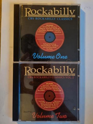 ROCKABILLY CLASSICS VOL.1 & 2 - 2 Verzamelcd's - Setpr. 5€.
 beschikbaar voor biedingen