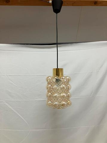 Helena Tynell bubbel hanglamp oker, van Limburg Glashütte beschikbaar voor biedingen