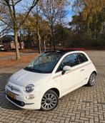 Fiat 500C cabriolet te koop!, Voorwielaandrijving, Stof, Cabriolet, Wit