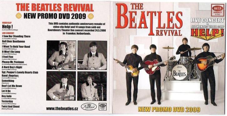 (BEATLES) THE BEATLES REVIVAL - PROMO DVD 2009, Cd's en Dvd's, Dvd's | Muziek en Concerten, Zo goed als nieuw, Muziek en Concerten