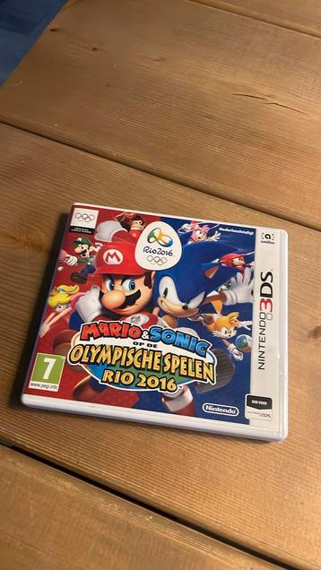 Mario&Sonic op de Olympische spelen RIO 2016 3DS