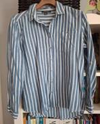 Leuke gestreepte blouse in maat 38, Maat 38/40 (M), H&M, Blauw, Ophalen of Verzenden
