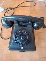 Bakelieten PTT telefoon., Telecommunicatie, Ophalen, Gebruikt, Met draaischijf