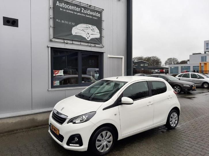 Peugeot 108 1.0 e-VTi Active navi airco ele pakket btw led a, Auto's, Peugeot, Te koop, ABS, Airbags, Airconditioning, Alarm, Boordcomputer
