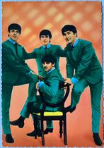 Ansichtkaart met The Beatles. in kleur, Ophalen of Verzenden, 1960 tot 1980, Ongelopen, Sterren en Beroemdheden