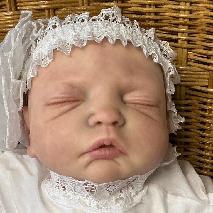 Reborn babypop met accessoires en certificaat, Verzamelen, Poppen, Zo goed als nieuw, Babypop, Levensecht of Reborn, Ophalen of Verzenden