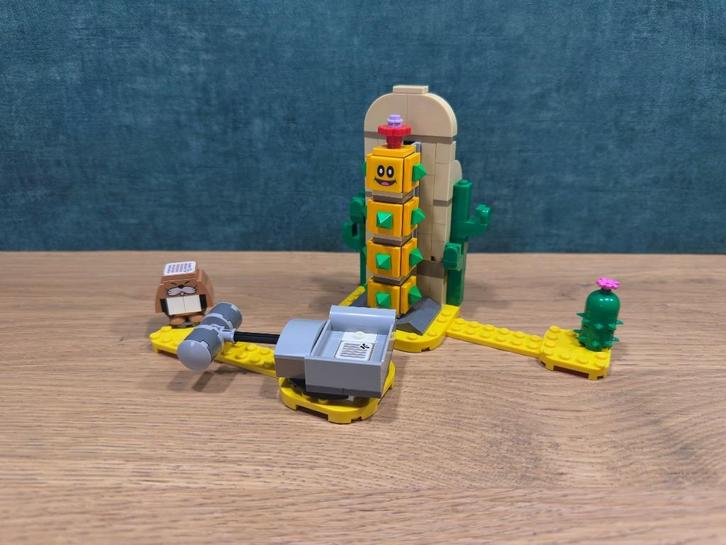 Compleet Lego Super Mario - Desert Pokey - 71363, Kinderen en Baby's, Speelgoed | Duplo en Lego, Zo goed als nieuw, Lego, Complete set