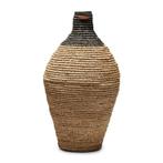 Rivièra Maison sisal vase black, Ophalen, Overige materialen, 50 tot 75 cm, Zwart
