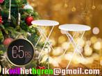 Kerst! Statafels tehuur + evt party tent 6x3 / heaters etc, Ophalen, Nieuw, Kerst of Sinterklaas