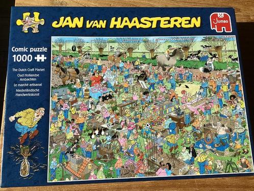 van Haasteren, Oud Hollandse Ambachten, 1000 stukjes, Hobby en Vrije tijd, Denksport en Puzzels, Zo goed als nieuw, Legpuzzel