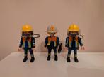 Playmobil brandweer poppetjes, brandweer mannen, Ophalen of Verzenden, Zo goed als nieuw