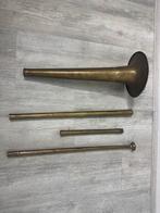 Authentieke Marokkaanse Trompet van Messing, Gebruikt, Overige typen, ?, ?