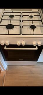 Bosch gasfornuis met oven, HXA090D20N / 10, Witgoed en Apparatuur, Fornuizen, Ophalen, Gebruikt, 4 kookzones, Gas