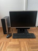 HP Computer met Toetsenbord en Verstelbaar Scherm pc, Ophalen of Verzenden, Gebruikt