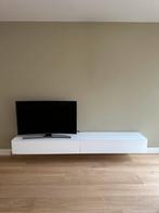 Zwevend dressoir wit, Huis en Inrichting, Kasten | Dressoirs, Gebruikt, Ophalen of Verzenden, 200 cm of meer, Modern