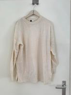 Dames H&M lange trui tricot knit vest beige creme maat S M, H&M, Beige, Ophalen of Verzenden, Zo goed als nieuw