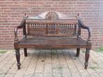 Prachtige Balinese bank te koop, Ophalen, Gebruikt, Hout