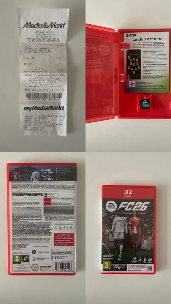Fifa 26 nintendo switch 2, Spelcomputers en Games, Games | Nintendo 2DS en 3DS, Ophalen, Zo goed als nieuw, Sport, 3 spelers of meer