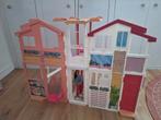 Barbie Malibu Dreamhouse Inklapbaar met Auto, Ophalen, Gebruikt, Poppenhuis