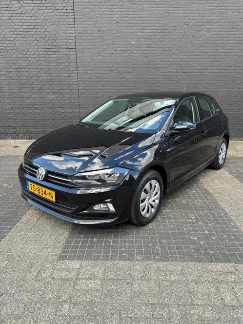 Volkswagen Polo 1.0 TSI 95pk 2018 Zwart, Auto's, Volkswagen, Bedrijf, Polo, ABS, Airbags, Airconditioning, Alarm, Android Auto