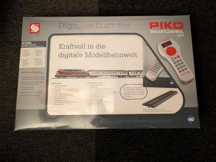 Piko startset met extra's, Hobby en Vrije tijd, Modeltreinen | H0, Zo goed als nieuw, Treinset, Gelijkstroom, Piko, Ophalen